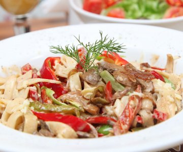 Fettucini Vejeteryan Soslu